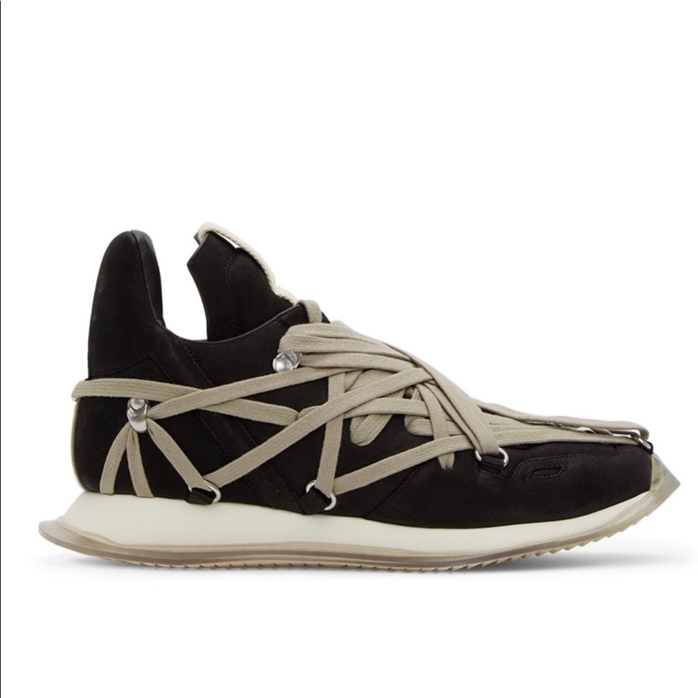 Rick Owens 🛑SOLD🛑Maximal Runner black sneakers
